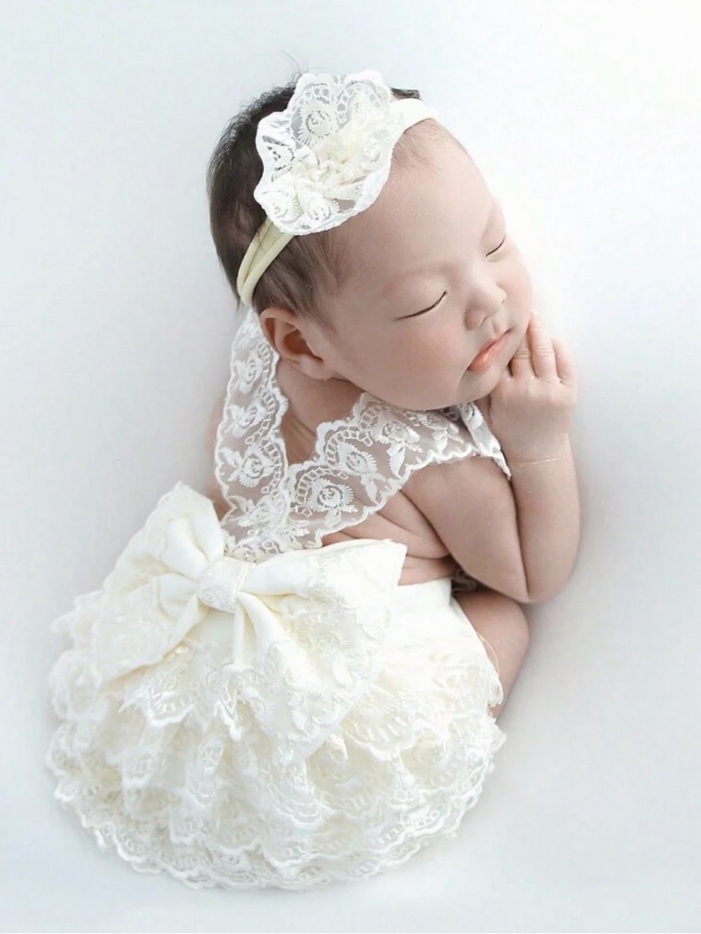Baby Prop Sets with Matching Headbands-including swing prop - Picture 3 of 10